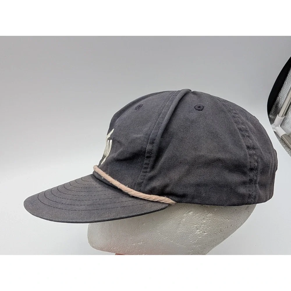 Jon Blanco x Sandlot City Rope Hat Navy Blue Leather Strap Made in USA